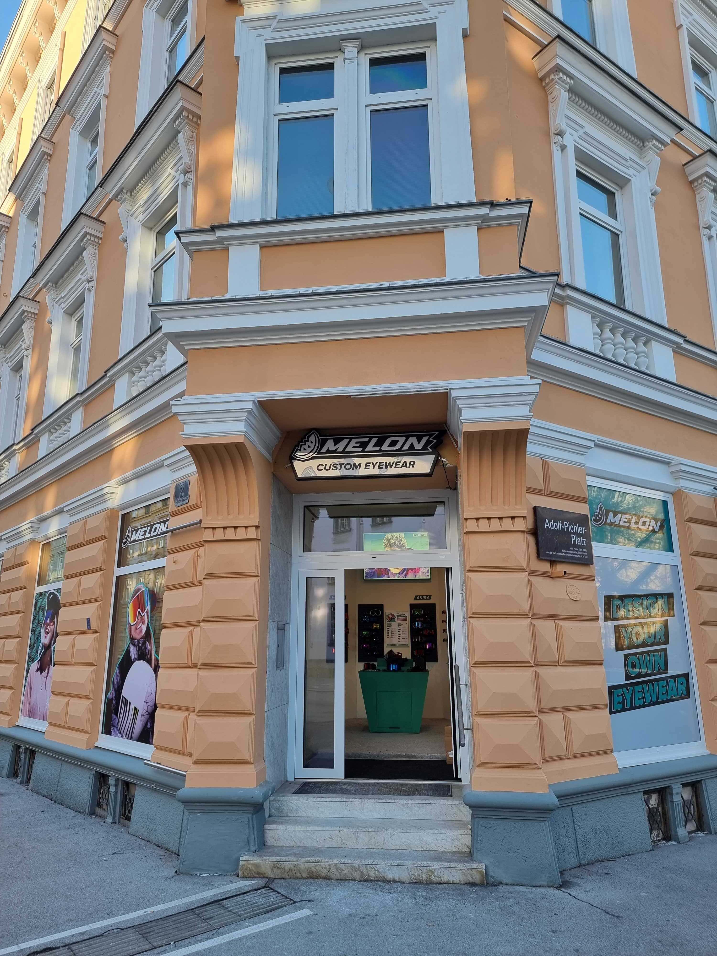 Front of Melon Flagship Innsbruck store