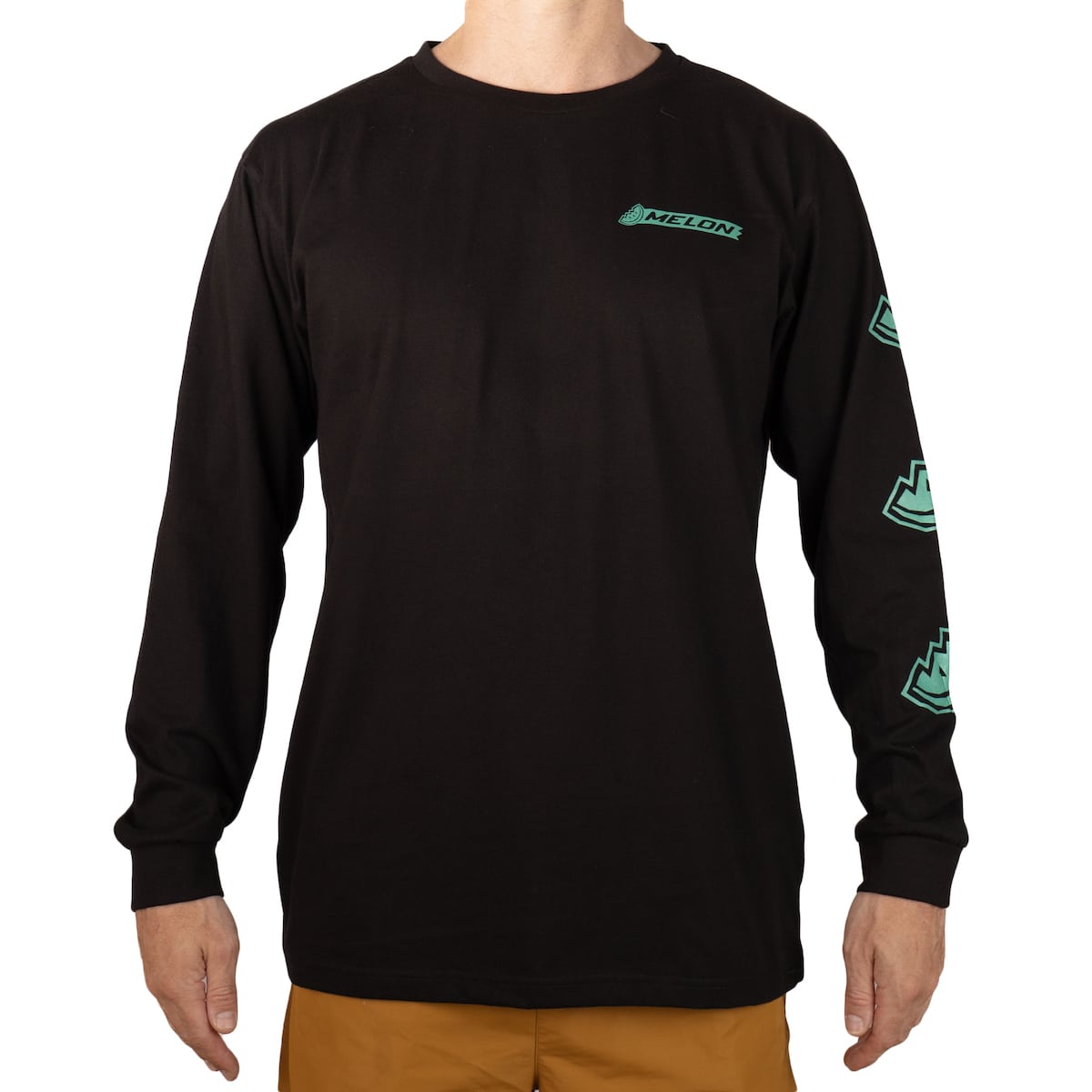 Big Melon Lonsleeve - Black:Green 1