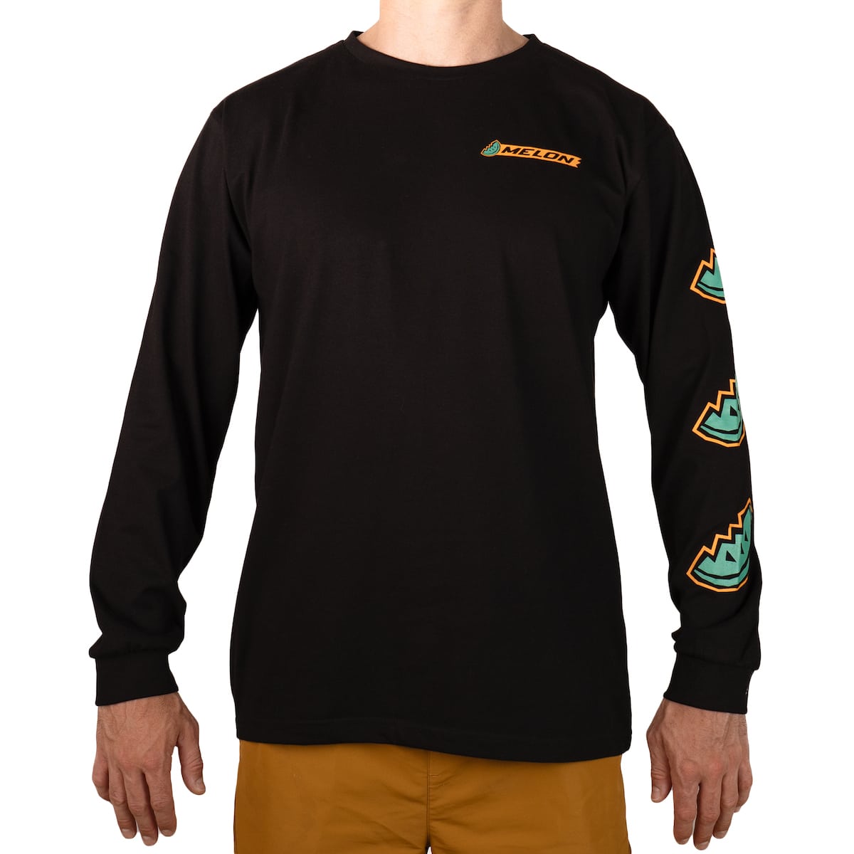 Big Melon Lonsleeve - Black:Green:Orange 1