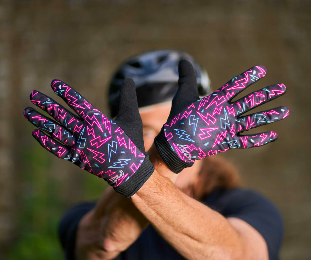 Melon Optics MTB Gloves (lifestyle) - Lightning