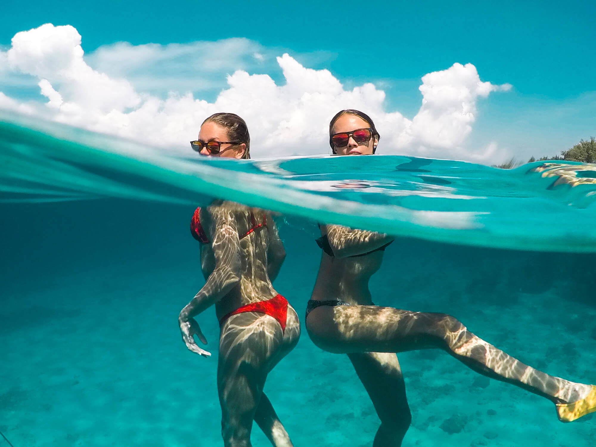 Underwater in the Gili Islands